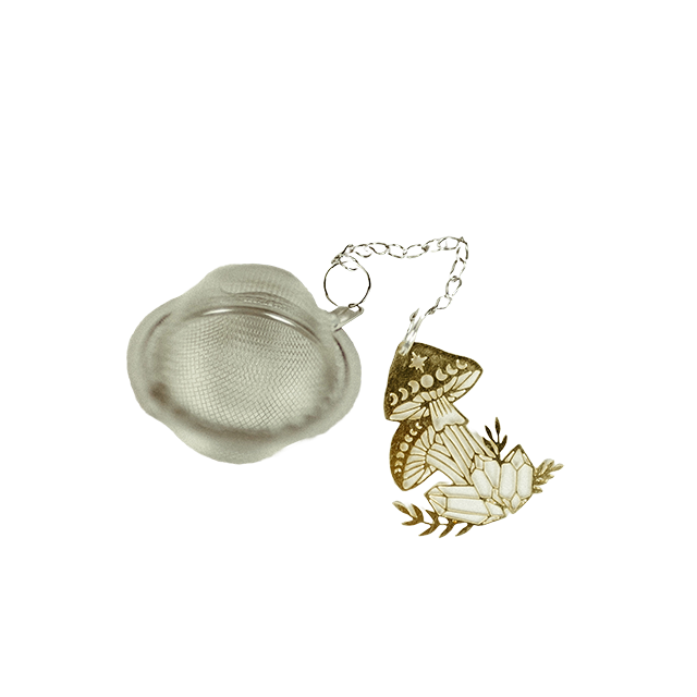 Mystic Garden Gold Tea Infuser