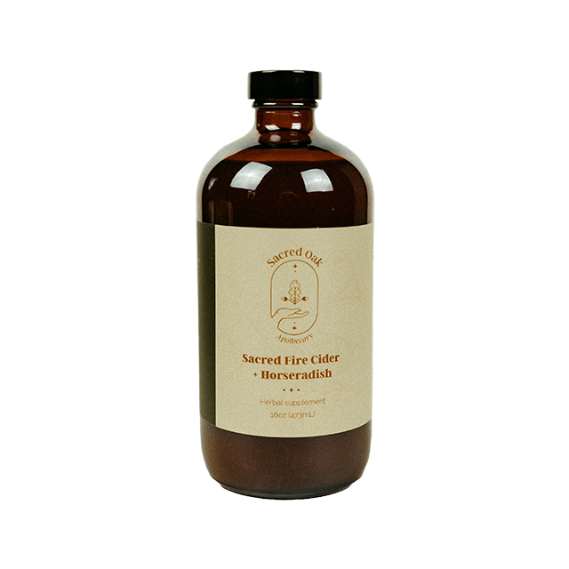 Sacred Fire Cider + Horseradish