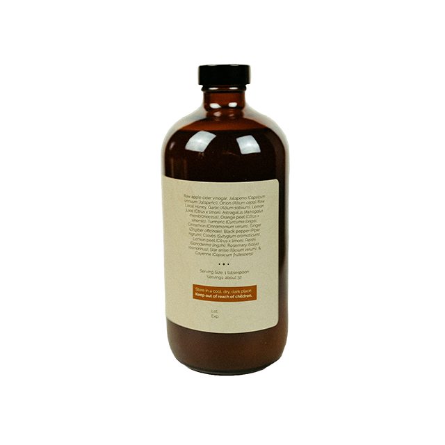 Sacred Fire Cider + Horseradish