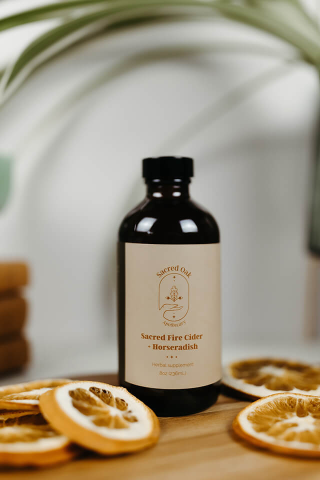 Sacred Fire Cider + Horseradish