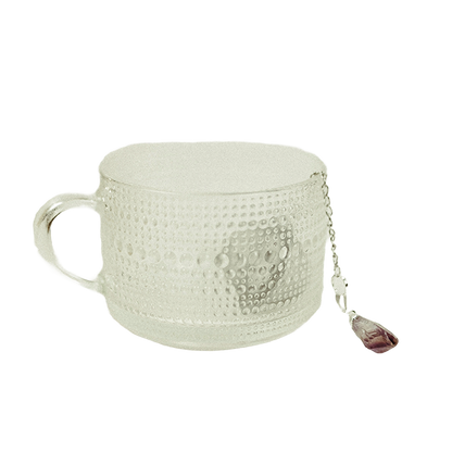 Amethyst Crystal Point Tea Infuser