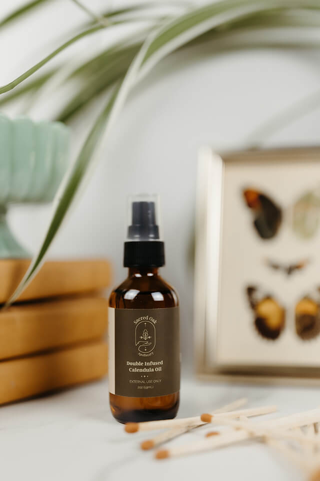 Double Infused Calendula Hair & Body Oil