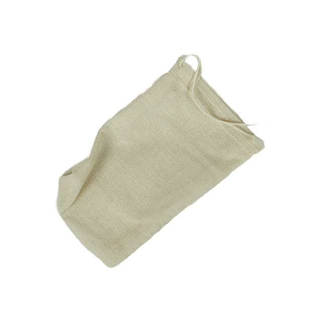 Cotton Muslin Bag, Unbleached